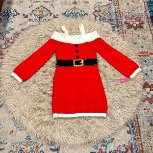 NWT Exhilaration Christmas Mrs. Claus dress medium